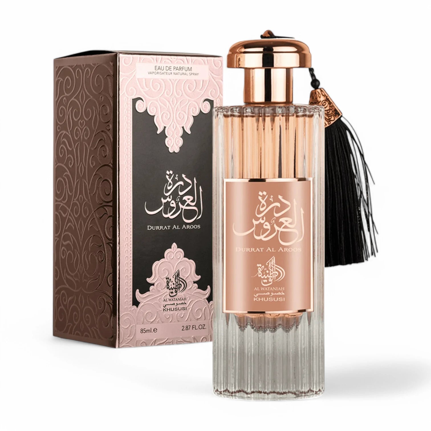 Perfume-Árabe-Al-Wataniah-Durrat-Al-Aroos-acqua-da-pele
