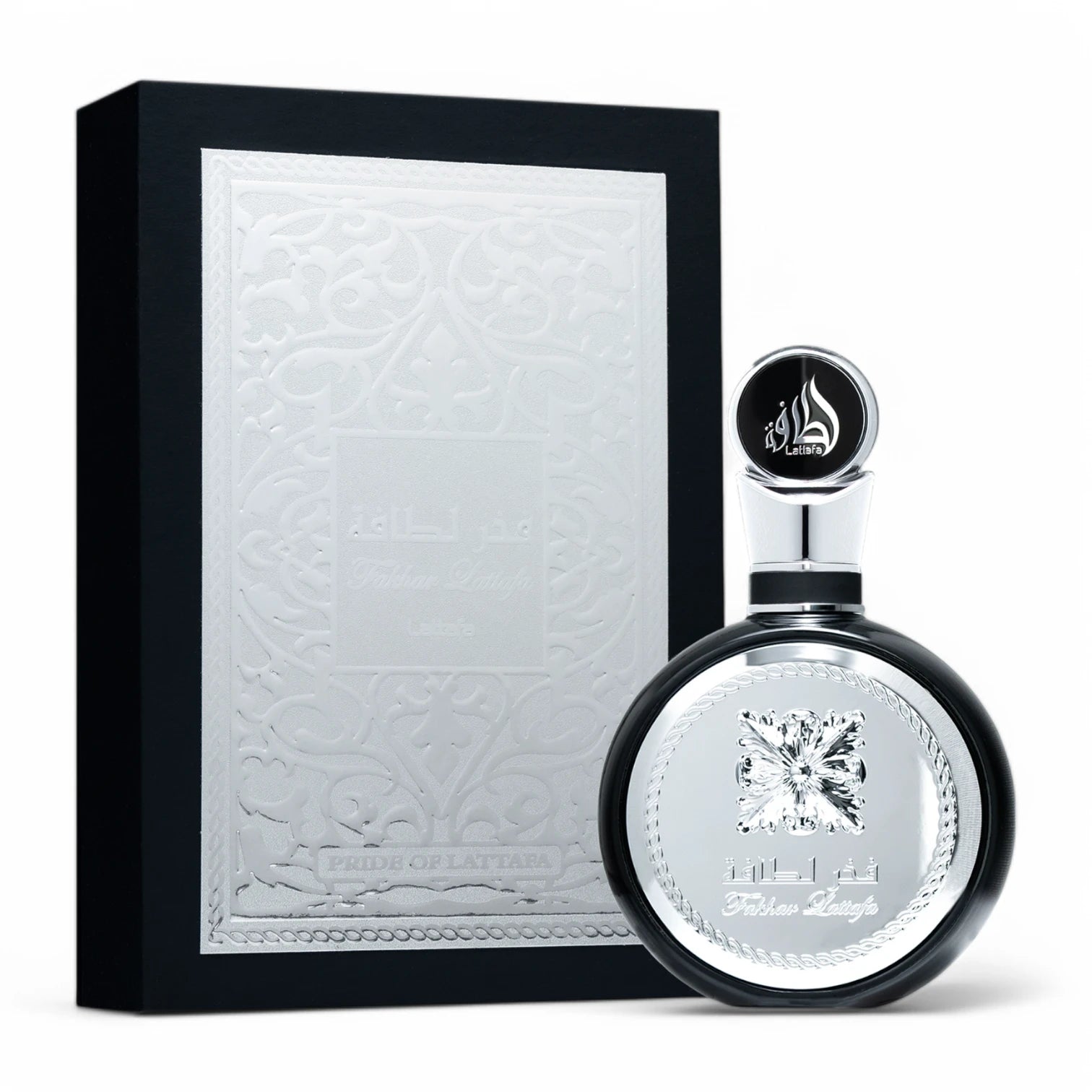 Perfume-Árabe-Lattafa-Fakhar-Black-acqua-da-pele