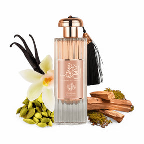 Perfume-Árabe-Al-Wataniah-Durrat-Al-Aroos-acqua-da-pele