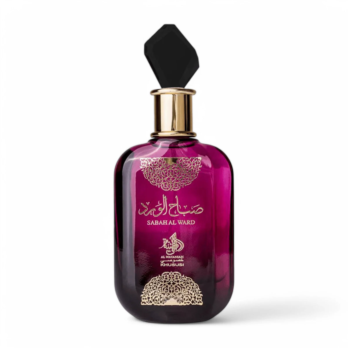 Perfume-Árabe-Al-Wataniah-Sabah-Al-Ward-acqua-da-pele