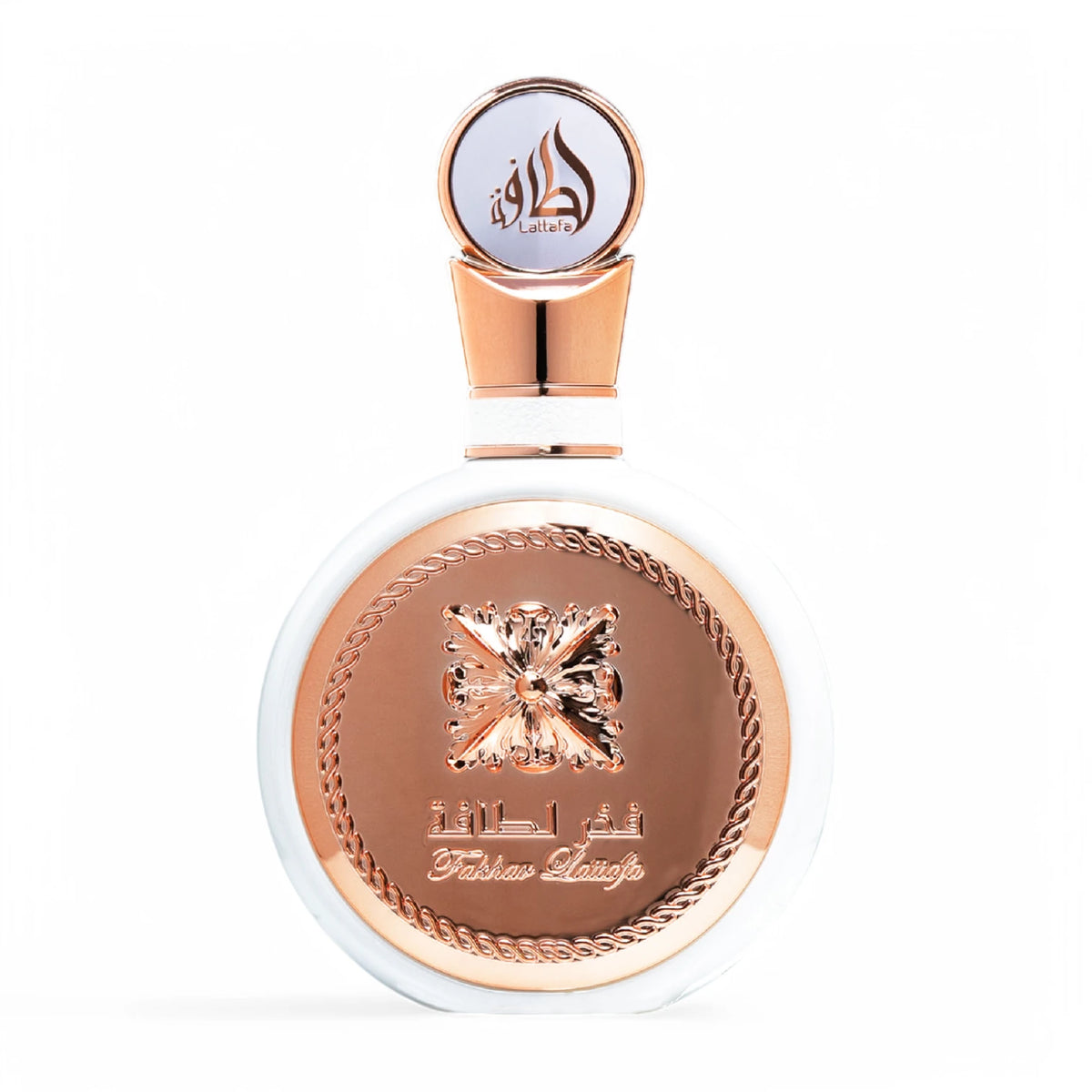 Perfume-Árabe-Lattafa-Fakhar-Rosê-acqua-da-pele