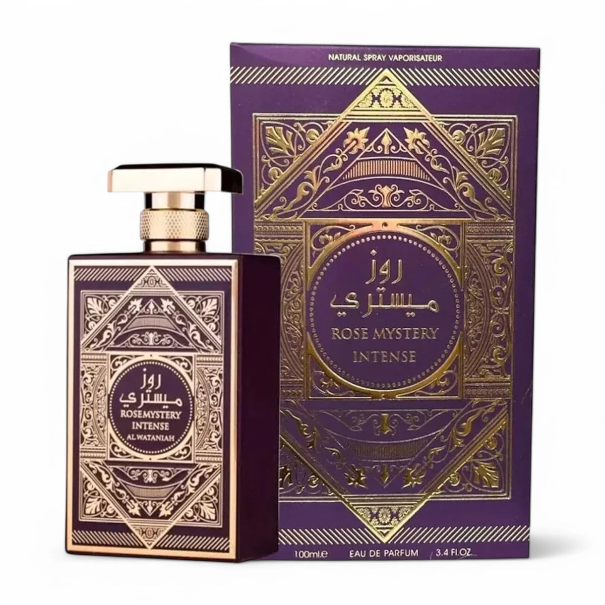 Perfume Árabe Al Wataniah Rose Mystery Intense
